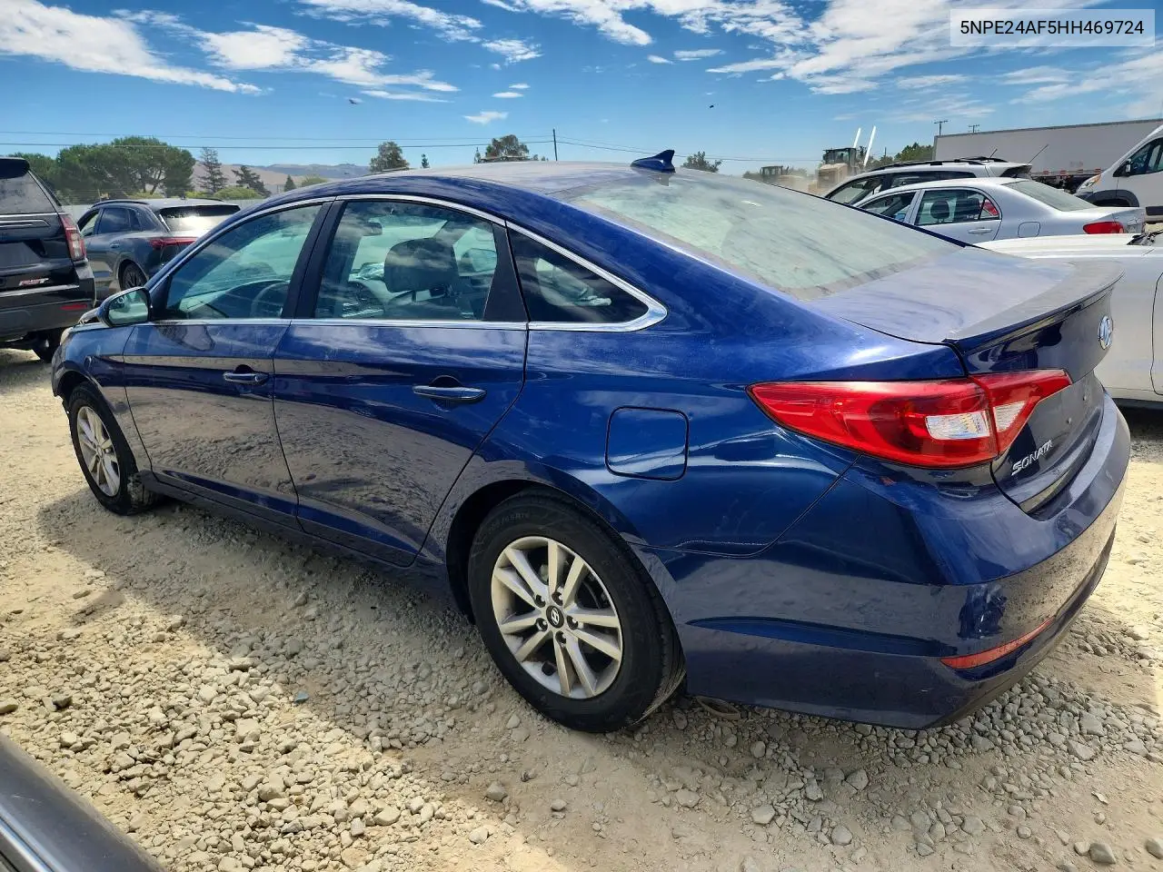 2017 Hyundai Sonata Se VIN: 5NPE24AF5HH469724 Lot: 62137326
