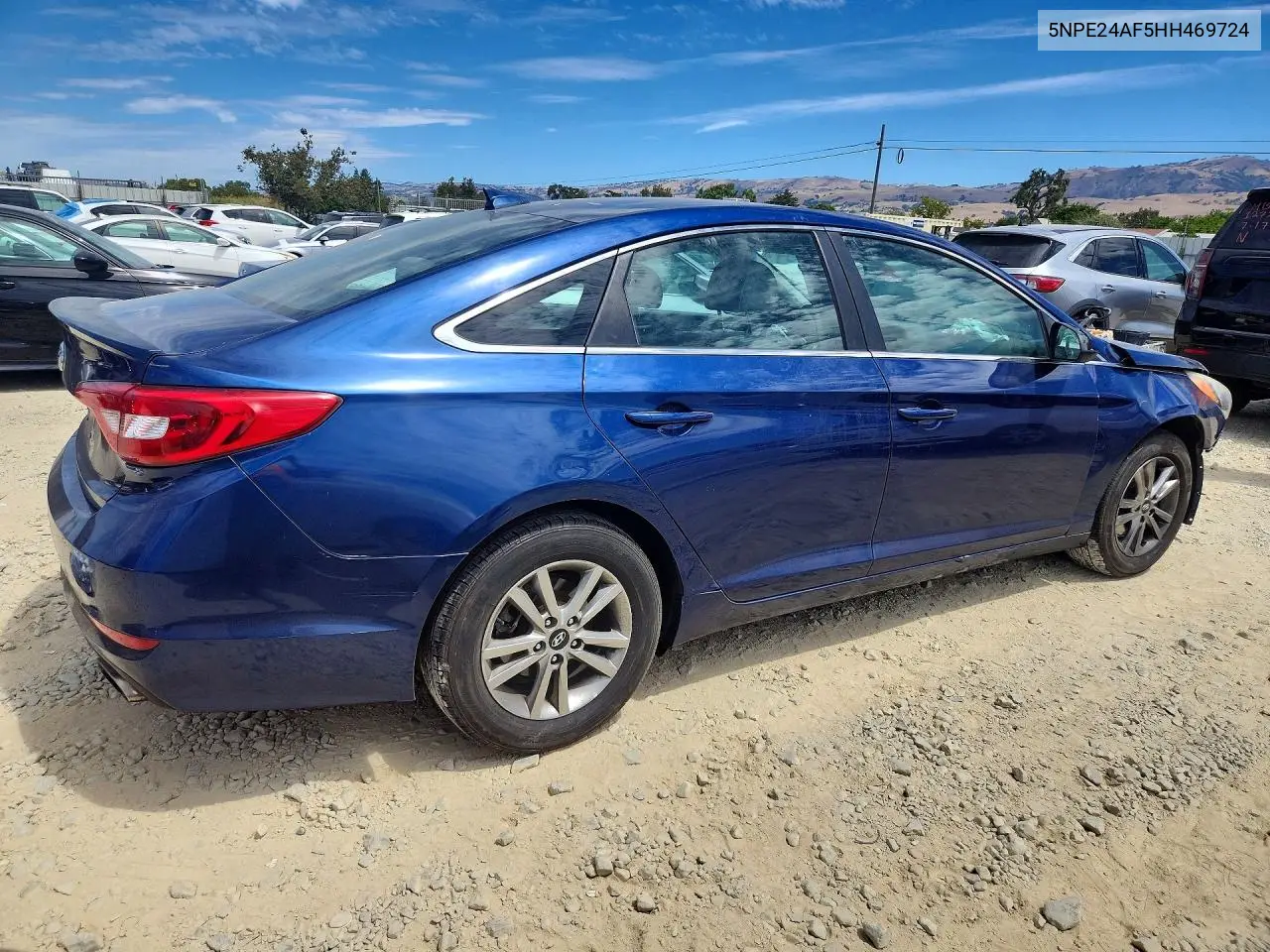 2017 Hyundai Sonata Se VIN: 5NPE24AF5HH469724 Lot: 62137326