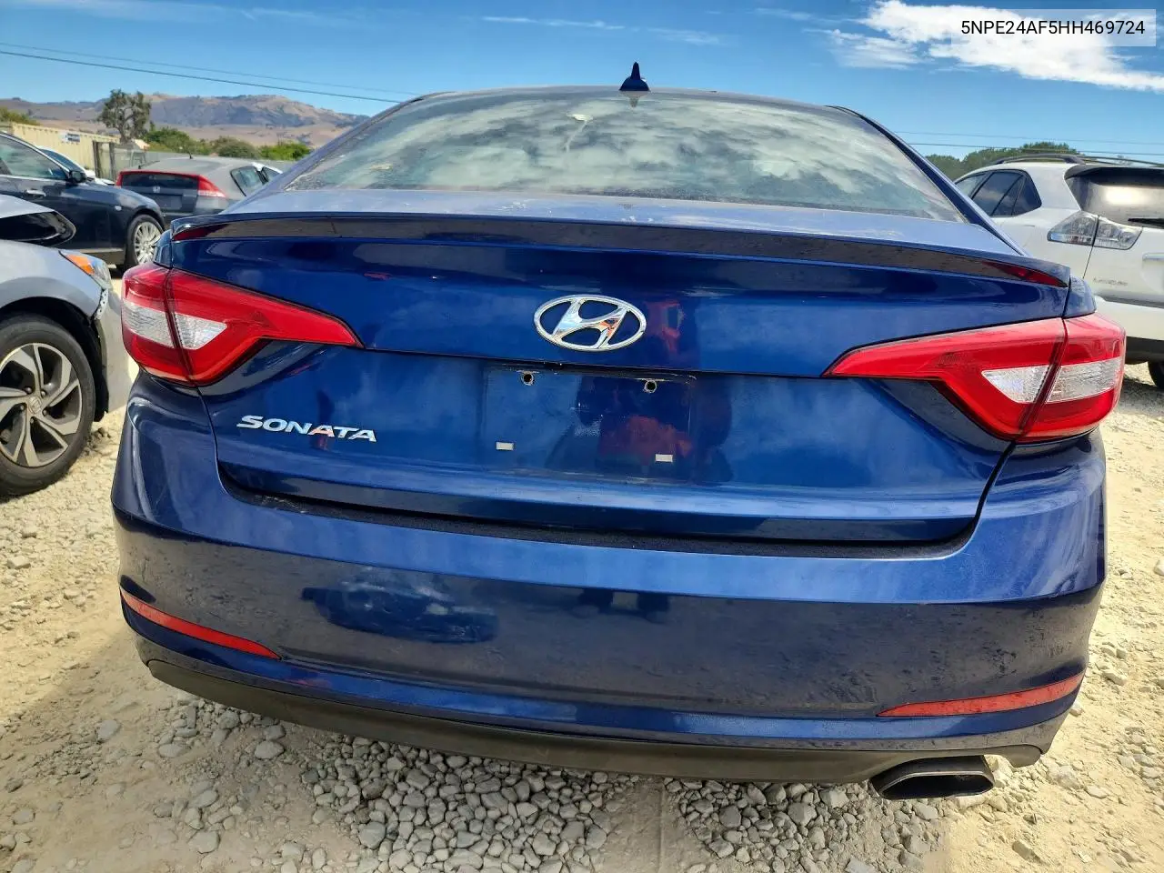 2017 Hyundai Sonata Se VIN: 5NPE24AF5HH469724 Lot: 62137326