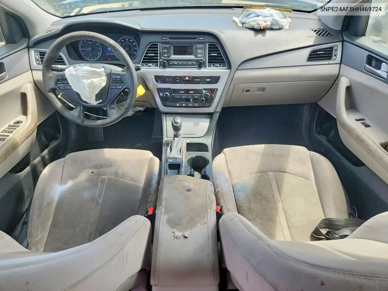 2017 Hyundai Sonata Se VIN: 5NPE24AF5HH469724 Lot: 62137326