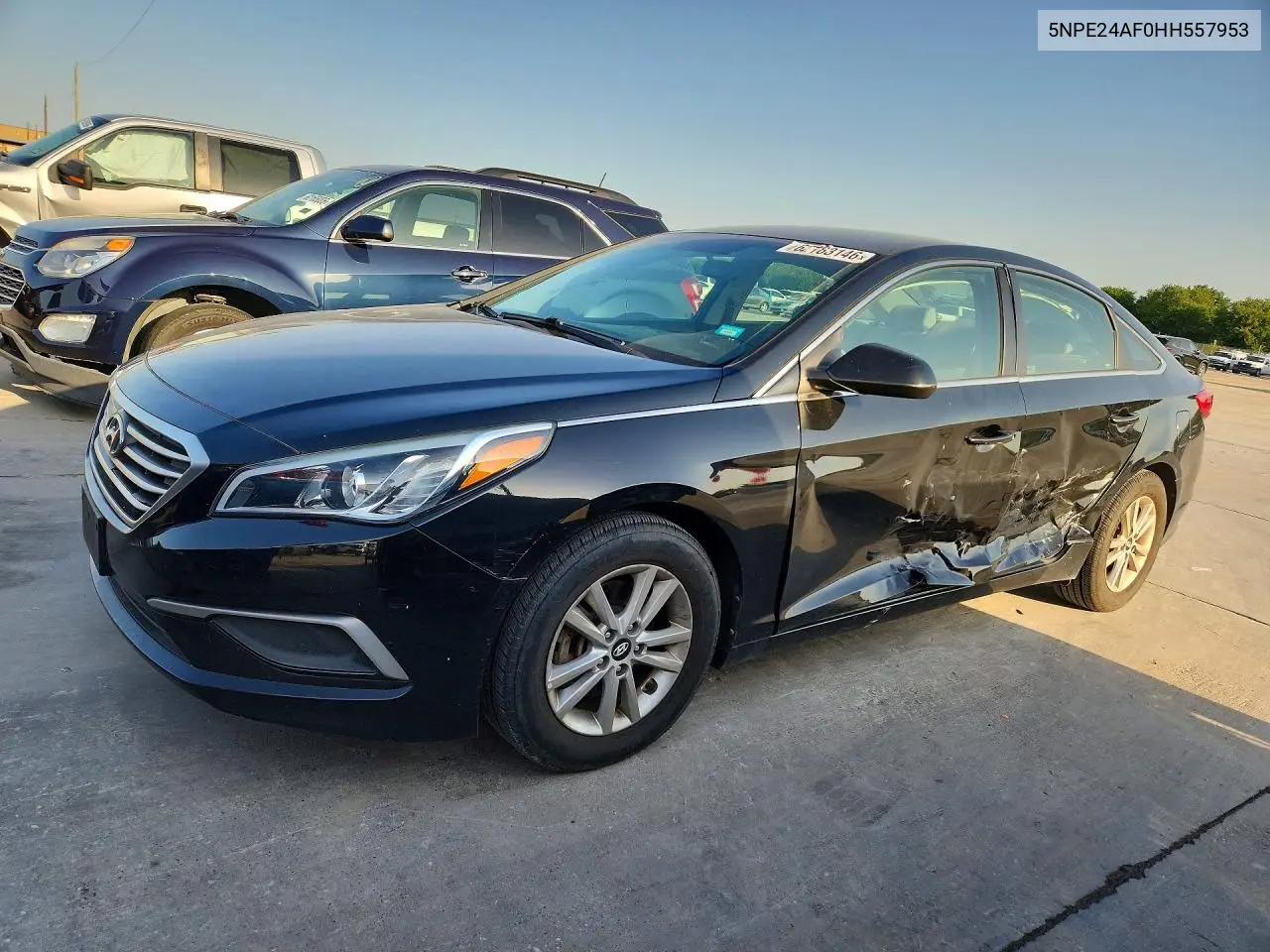 2017 Hyundai Sonata Se VIN: 5NPE24AF0HH557953 Lot: 62163146