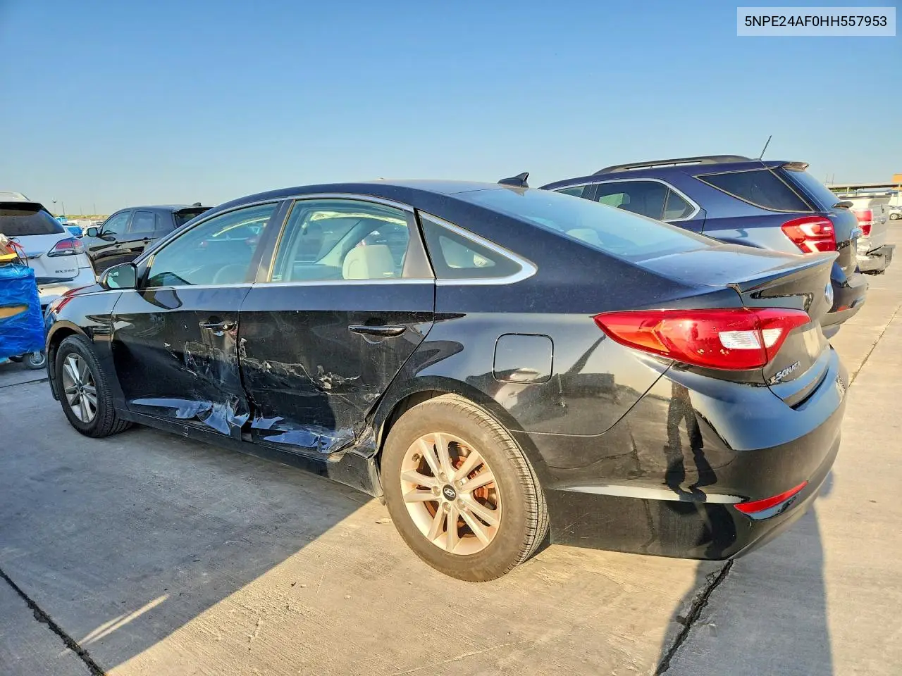 2017 Hyundai Sonata Se VIN: 5NPE24AF0HH557953 Lot: 62163146