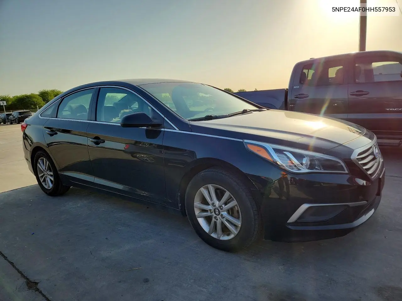 2017 Hyundai Sonata Se VIN: 5NPE24AF0HH557953 Lot: 62163146