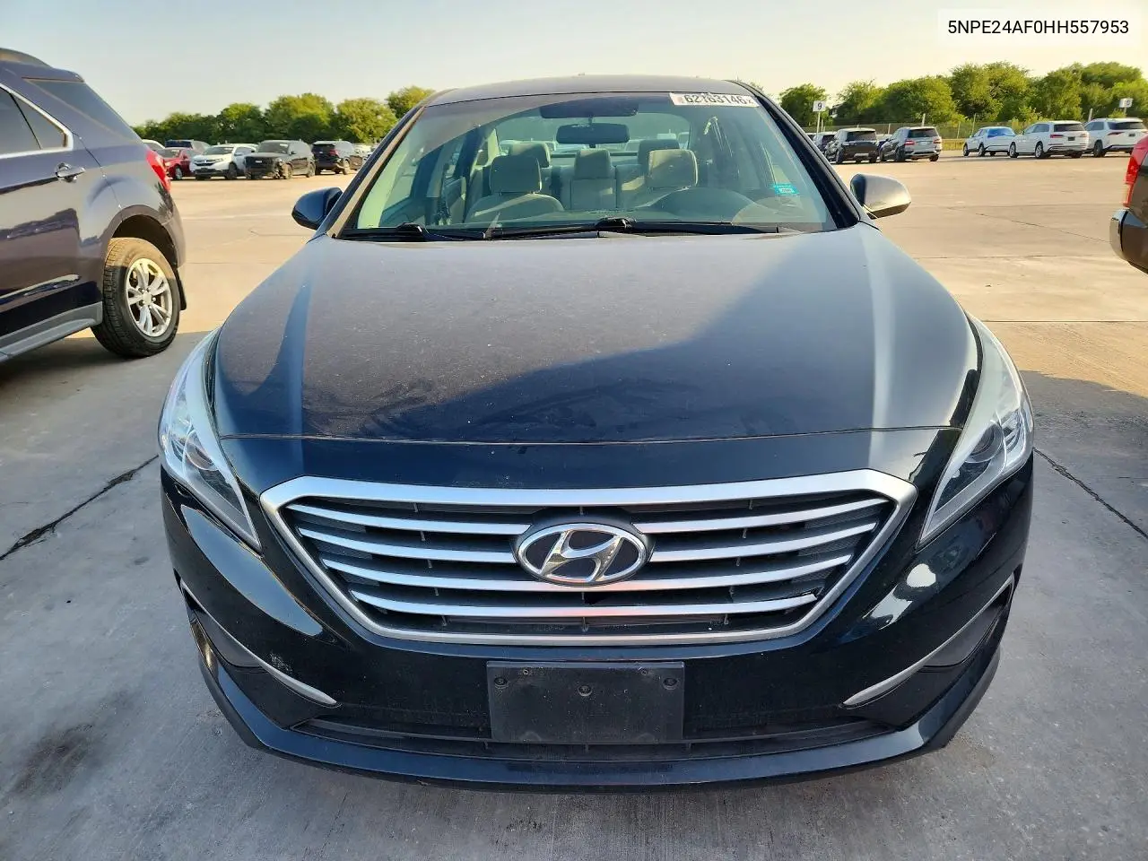 2017 Hyundai Sonata Se VIN: 5NPE24AF0HH557953 Lot: 62163146