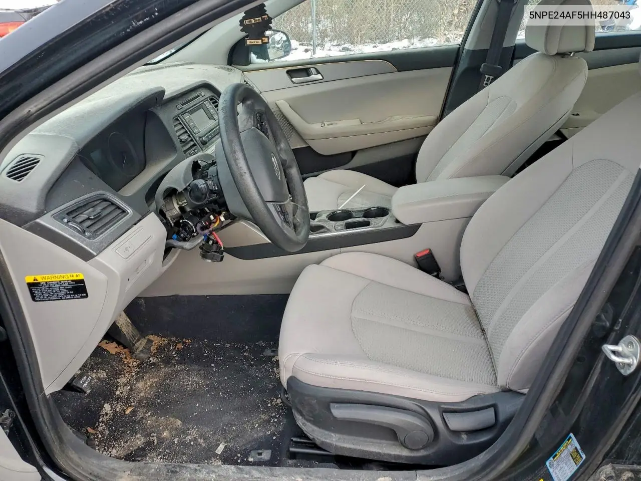 5NPE24AF5HH487043 2017 Hyundai Sonata Se