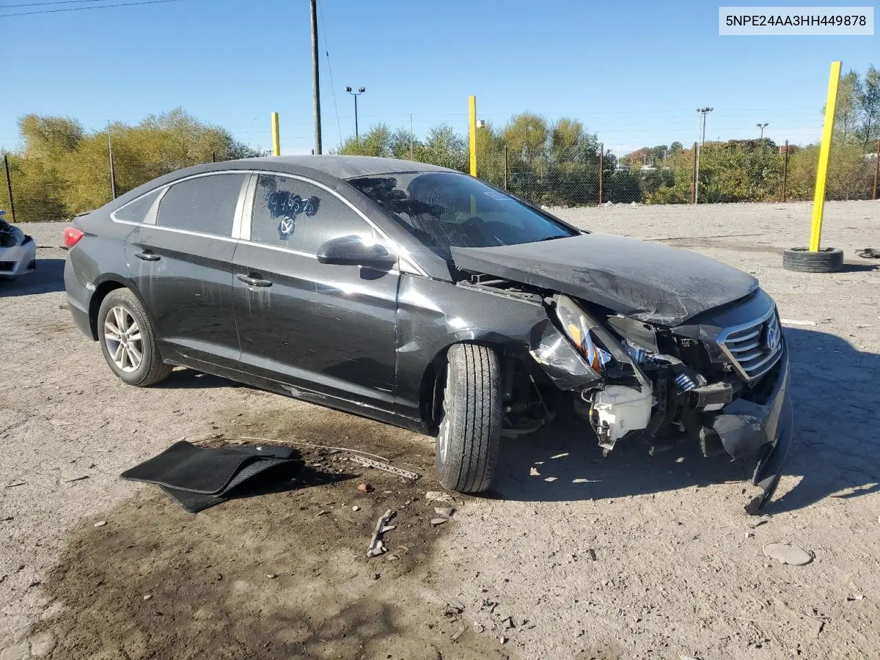 5NPE24AA3HH449878 2017 Hyundai Sonata Eco