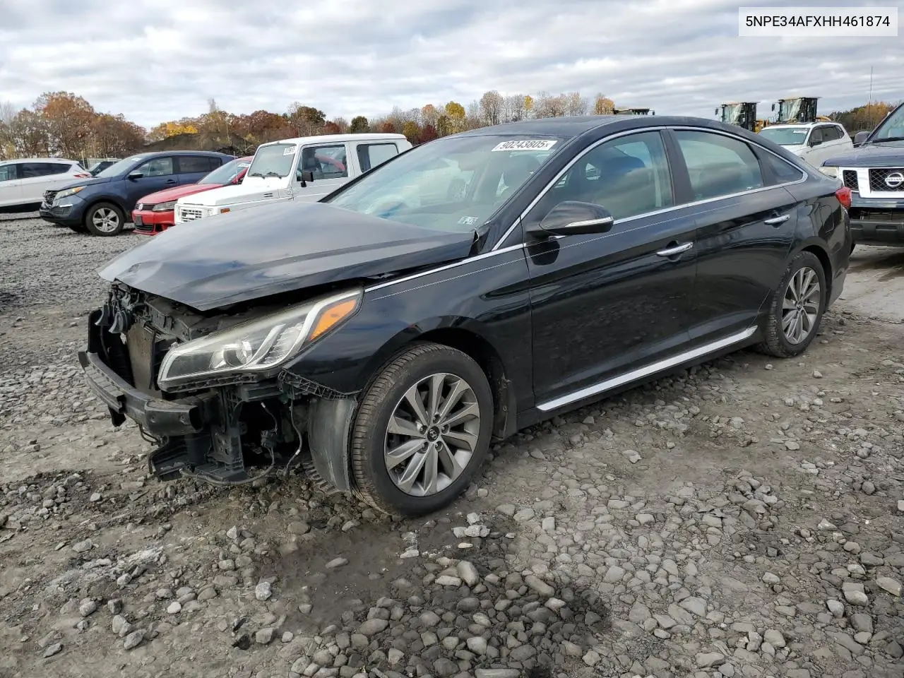 5NPE34AFXHH461874 2017 Hyundai Sonata Sport