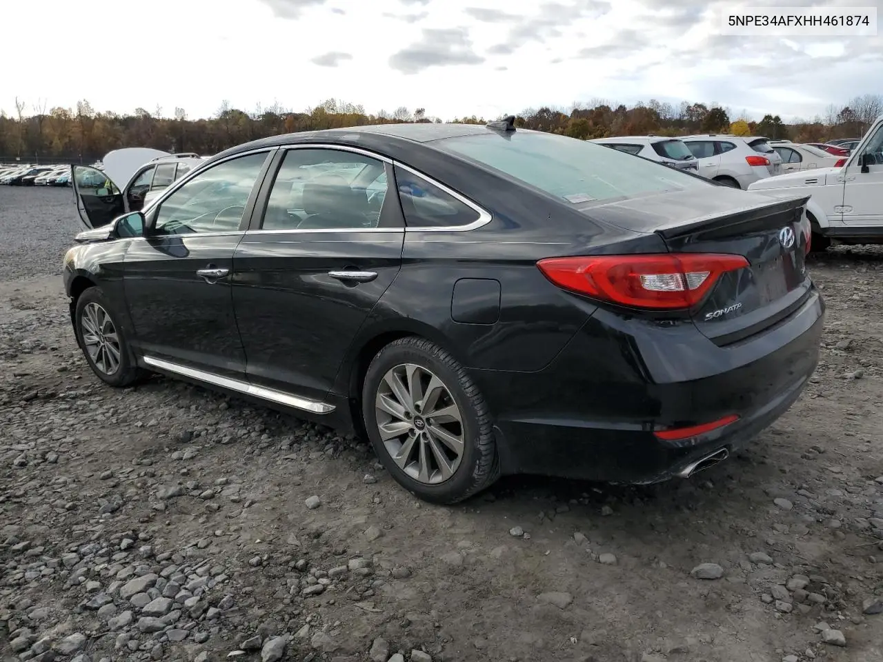 5NPE34AFXHH461874 2017 Hyundai Sonata Sport