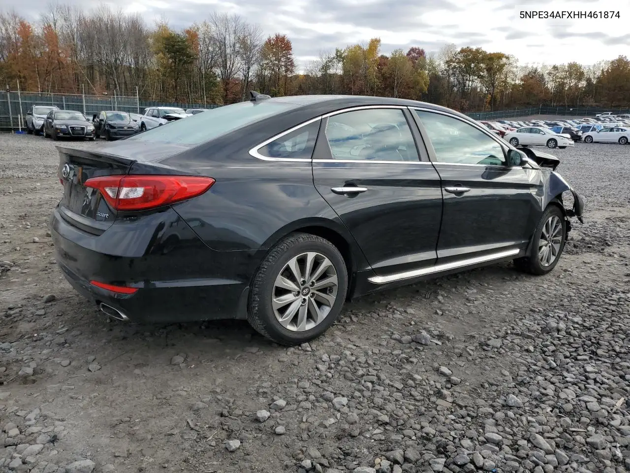 5NPE34AFXHH461874 2017 Hyundai Sonata Sport