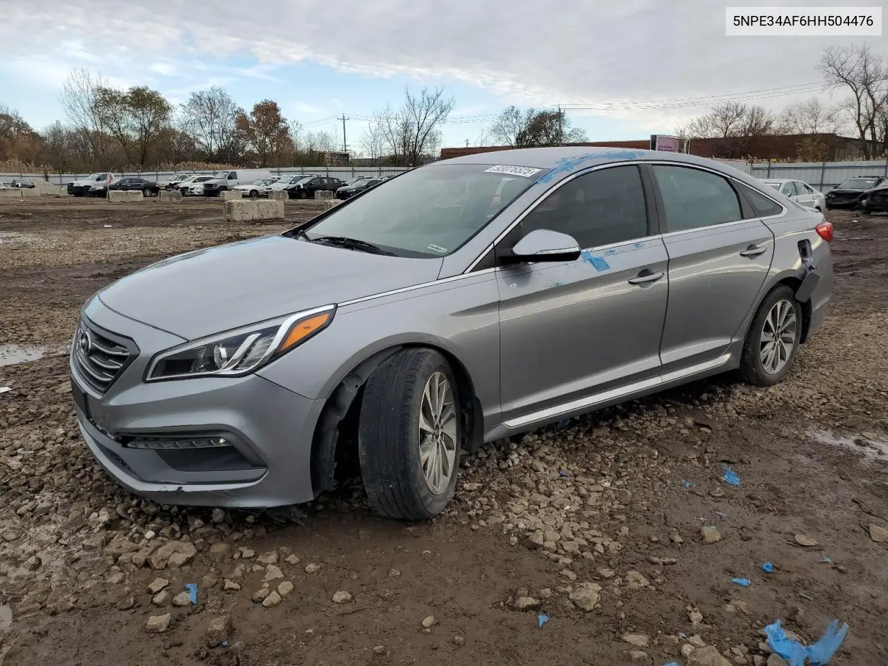 5NPE34AF6HH504476 2017 Hyundai Sonata Sport