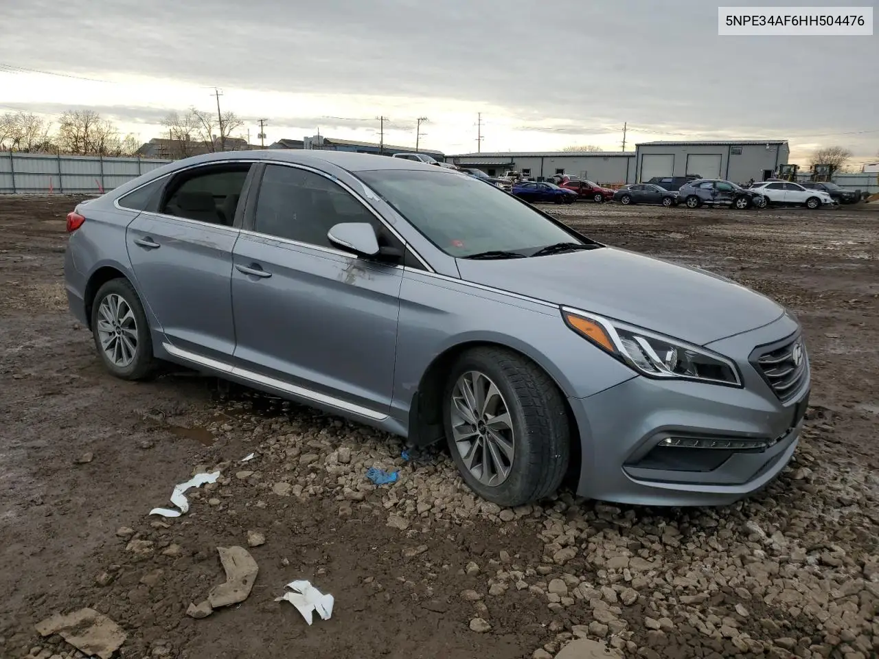 5NPE34AF6HH504476 2017 Hyundai Sonata Sport
