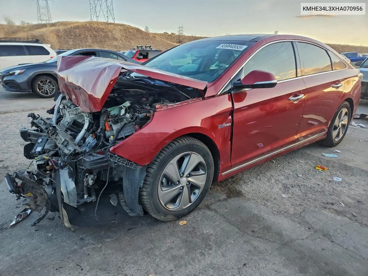 KMHE34L3XHA070956 2017 Hyundai Sonata Hybrid