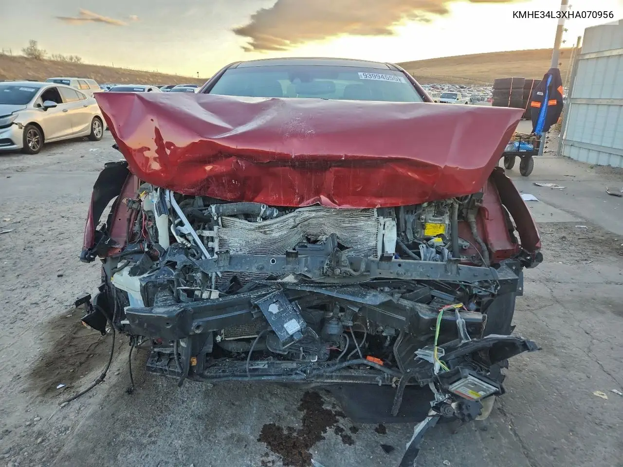 KMHE34L3XHA070956 2017 Hyundai Sonata Hybrid