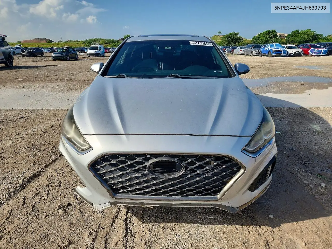 2018 Hyundai Sonata Sport VIN: 5NPE34AF4JH630793 Lot: 58745746