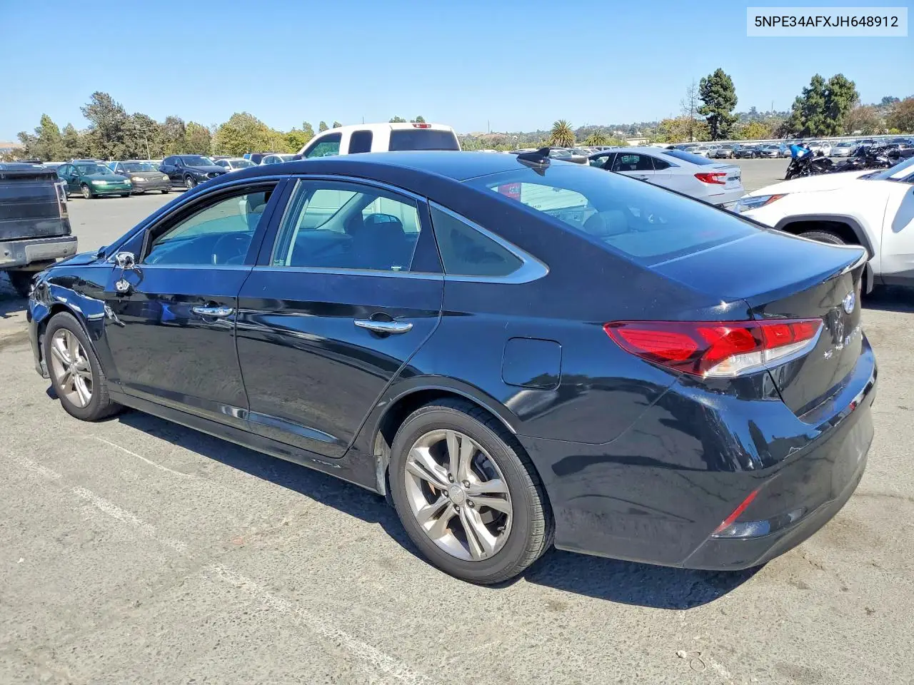 2018 Hyundai Sonata Limited VIN: 5NPE34AFXJH648912 Lot: 60261716