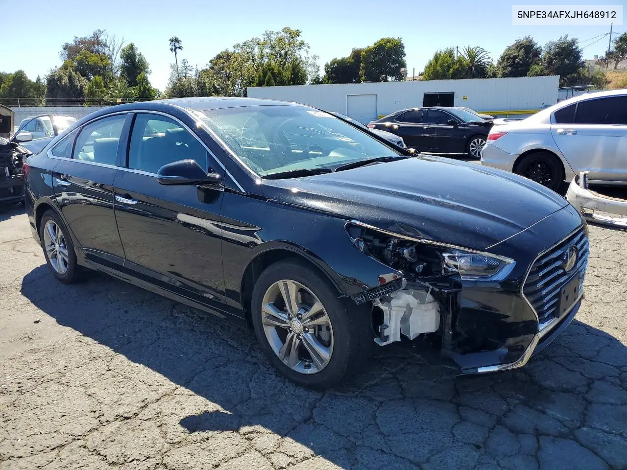 2018 Hyundai Sonata Limited VIN: 5NPE34AFXJH648912 Lot: 60261716