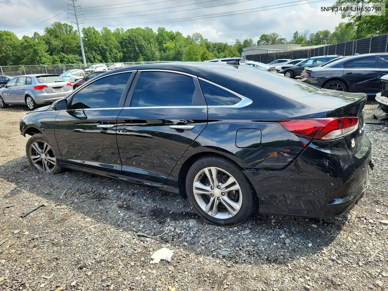 2018 Hyundai Sonata Sel VIN: 5NPE34AF4JH650798 Lot: 60273316