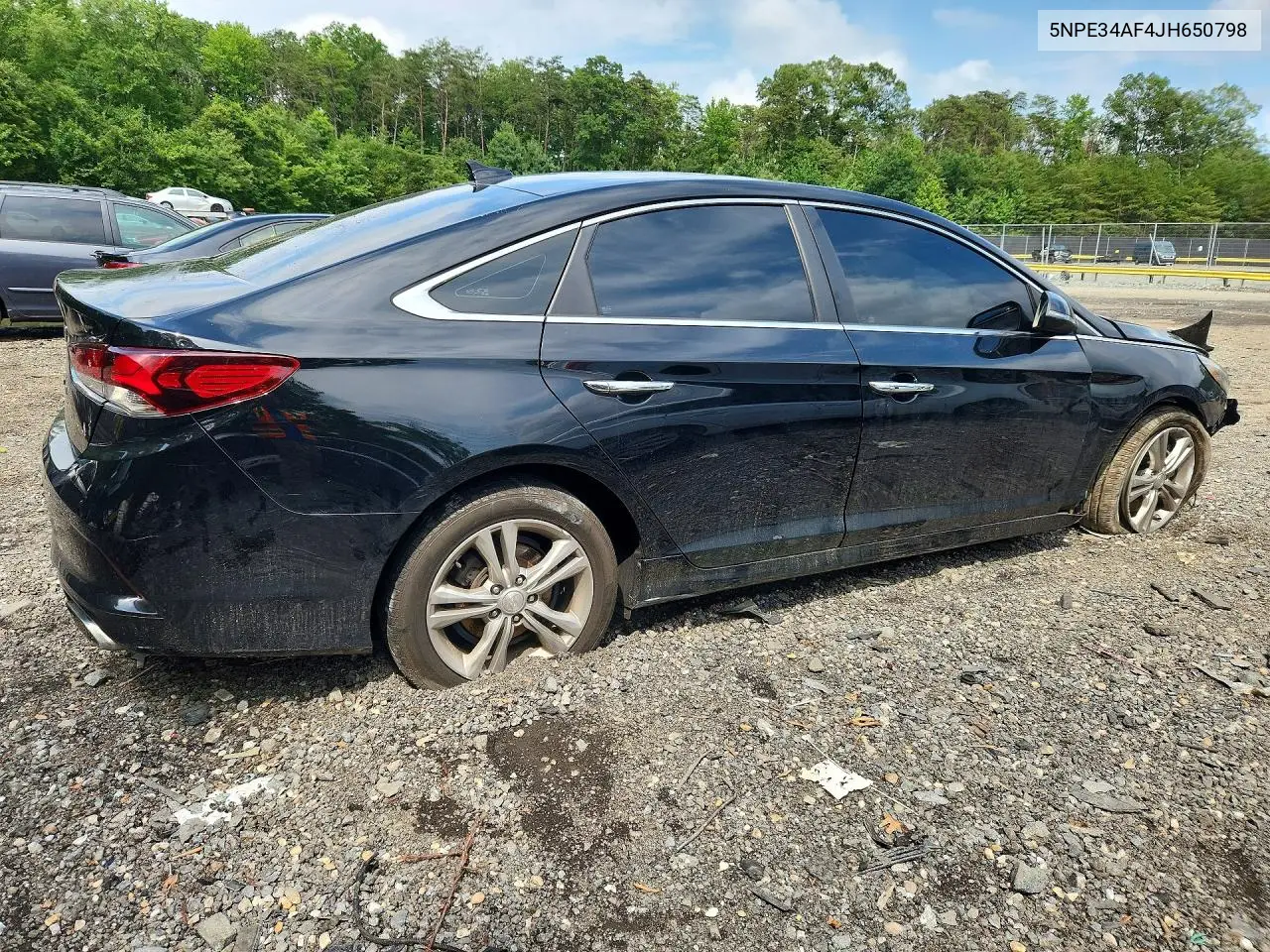 2018 Hyundai Sonata Sel VIN: 5NPE34AF4JH650798 Lot: 60273316