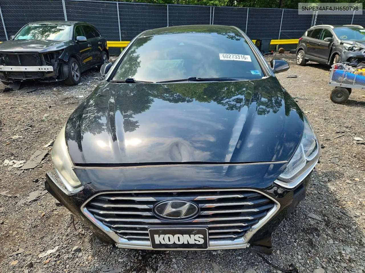 2018 Hyundai Sonata Sel VIN: 5NPE34AF4JH650798 Lot: 60273316