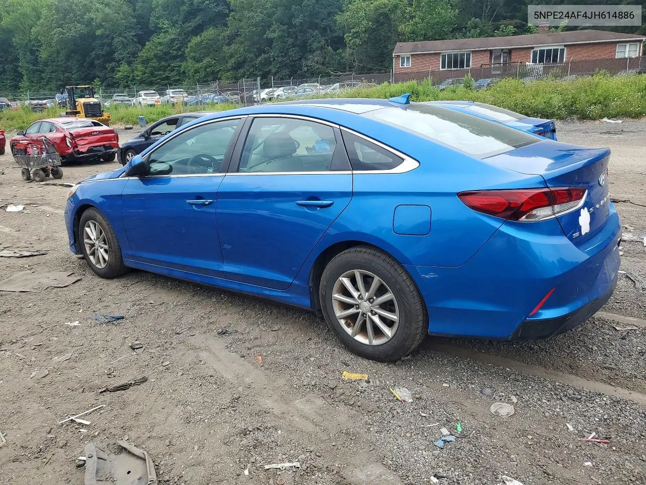 2018 Hyundai Sonata Se VIN: 5NPE24AF4JH614886 Lot: 61353736