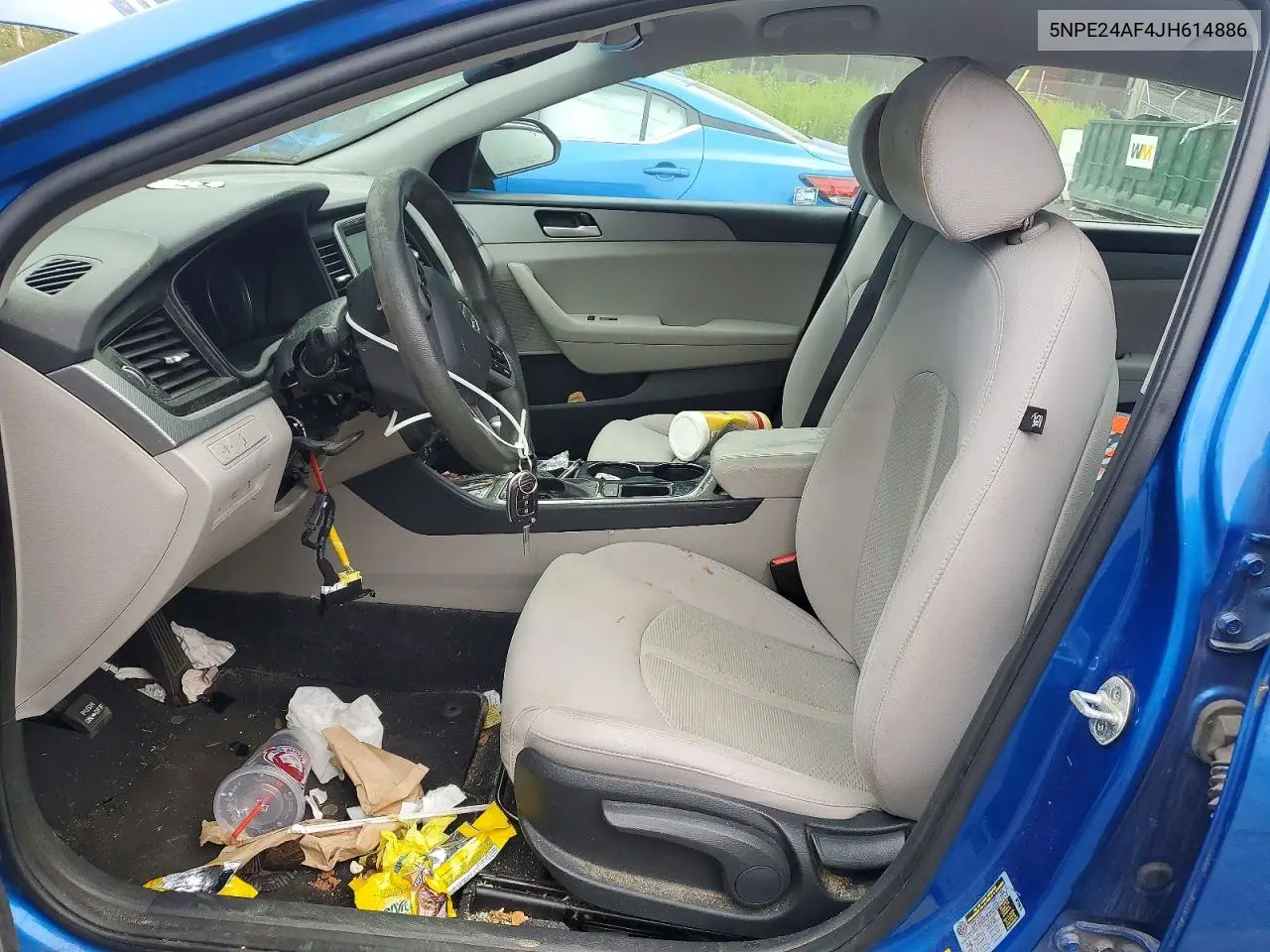 2018 Hyundai Sonata Se VIN: 5NPE24AF4JH614886 Lot: 61353736