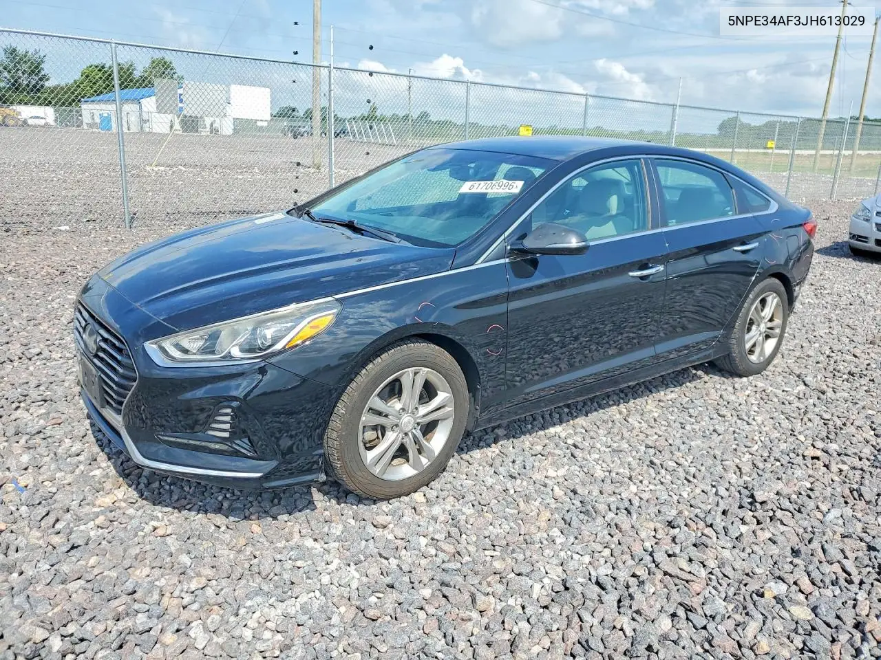 2018 Hyundai Sonata Sel VIN: 5NPE34AF3JH613029 Lot: 61706996
