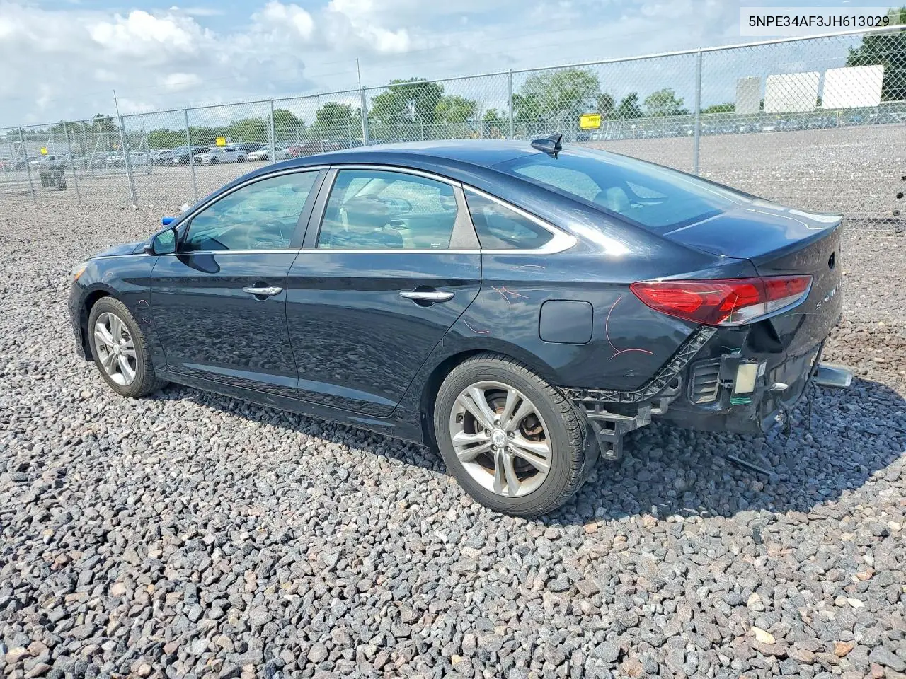 2018 Hyundai Sonata Sel VIN: 5NPE34AF3JH613029 Lot: 61706996