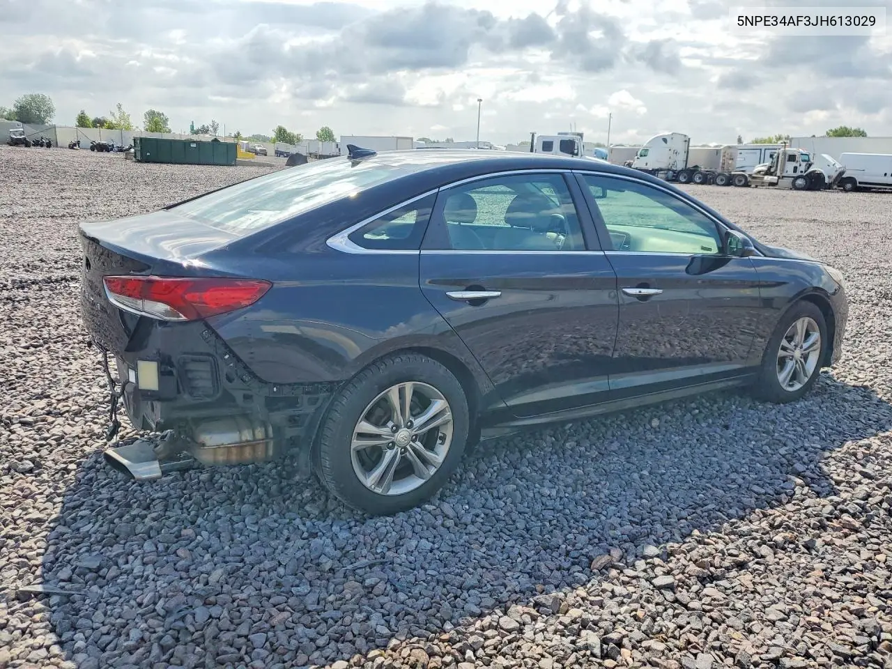 2018 Hyundai Sonata Sel VIN: 5NPE34AF3JH613029 Lot: 61706996