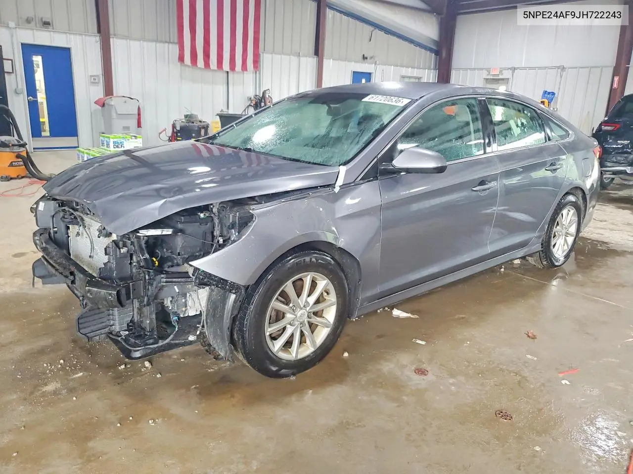2018 Hyundai Sonata Se VIN: 5NPE24AF9JH722243 Lot: 61720636