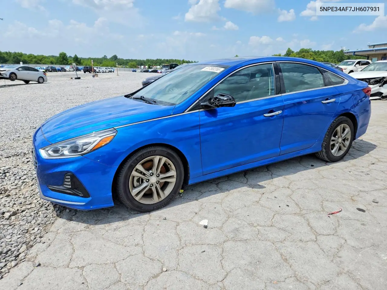 2018 Hyundai Sonata Limited VIN: 5NPE34AF7JH607931 Lot: 61780286