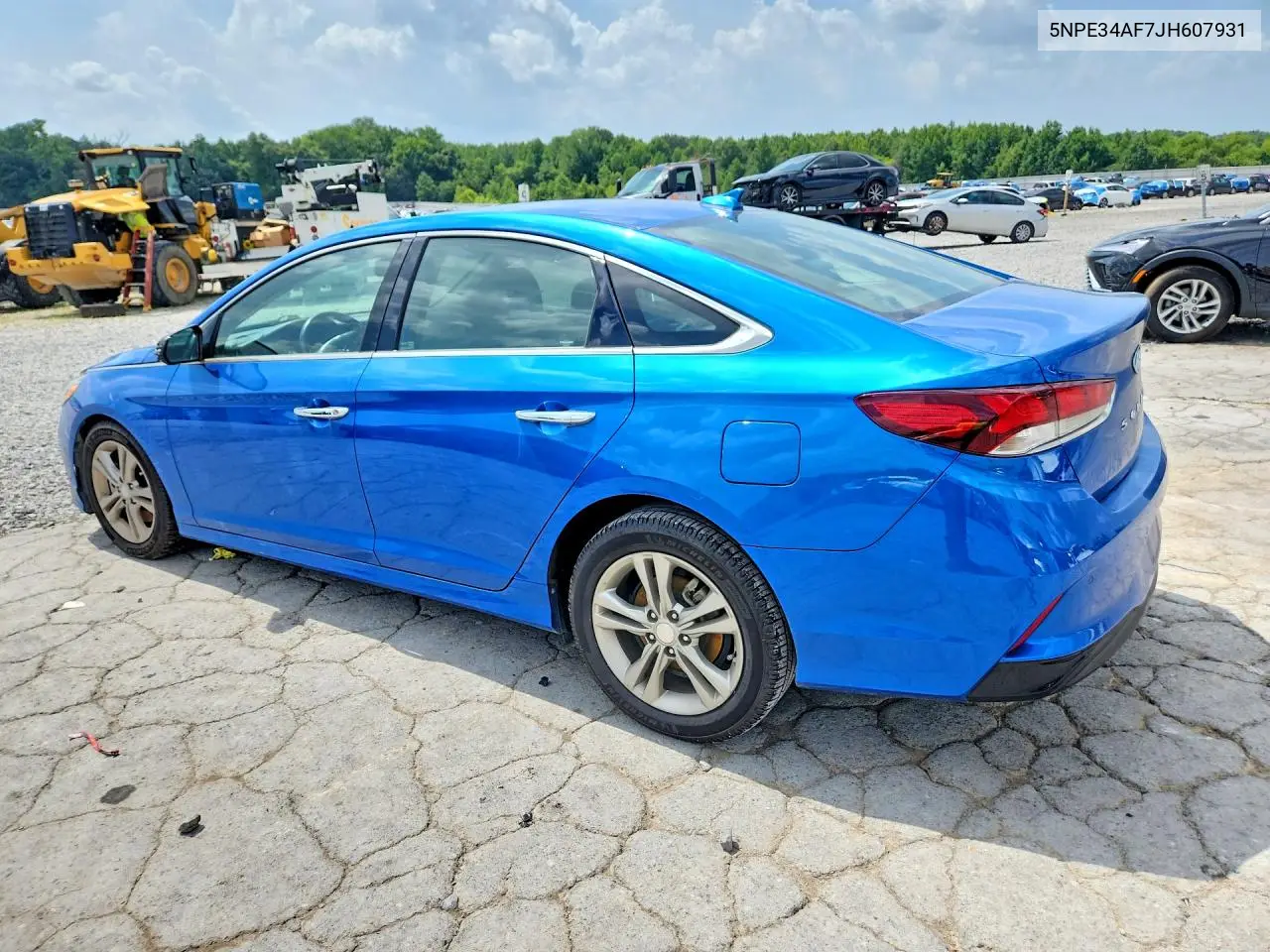 2018 Hyundai Sonata Limited VIN: 5NPE34AF7JH607931 Lot: 61780286