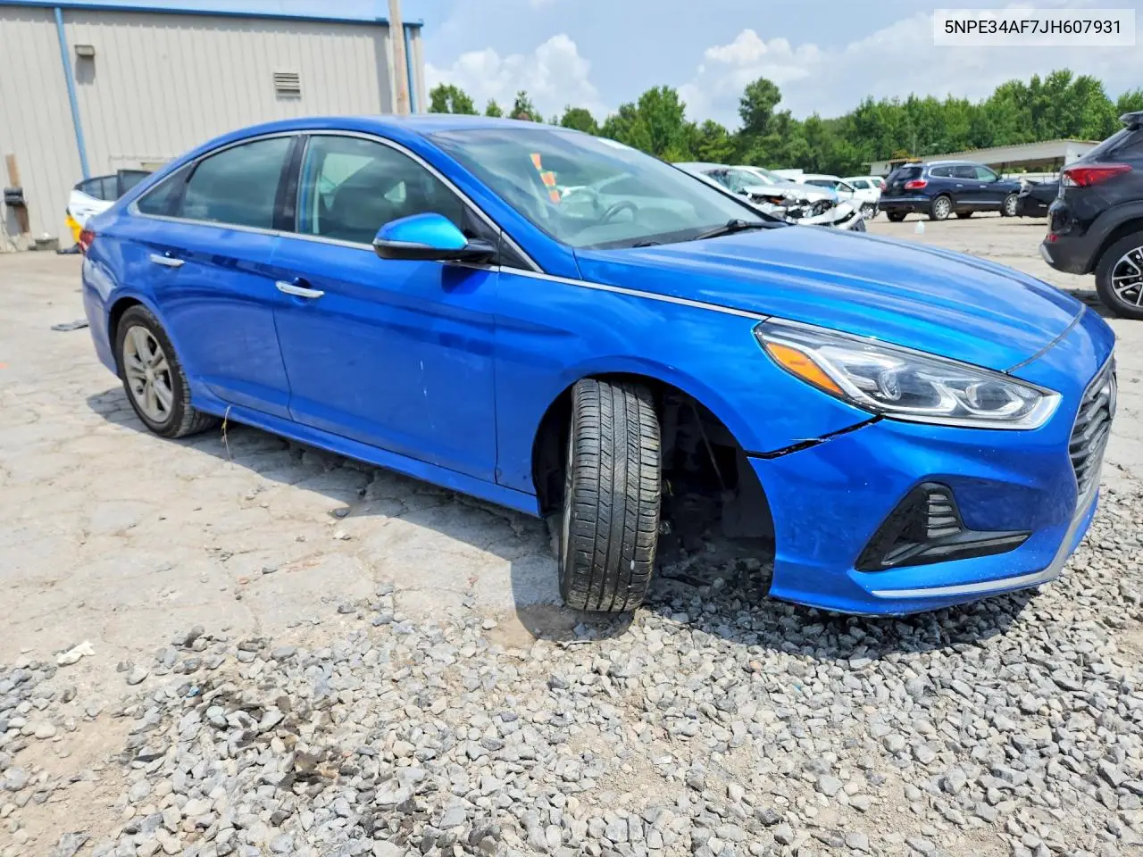 2018 Hyundai Sonata Limited VIN: 5NPE34AF7JH607931 Lot: 61780286