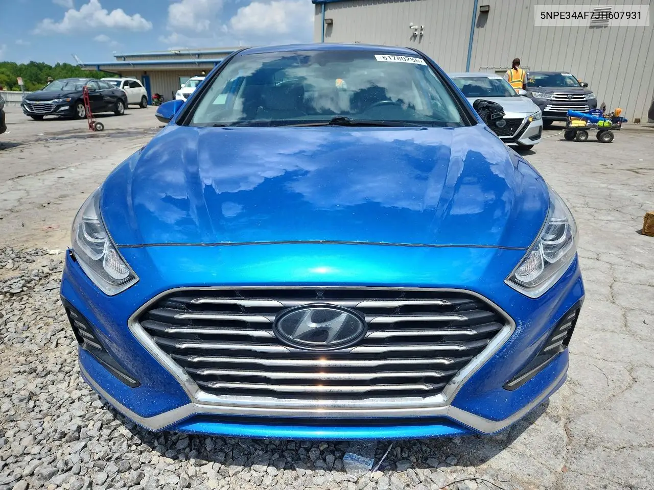 2018 Hyundai Sonata Limited VIN: 5NPE34AF7JH607931 Lot: 61780286