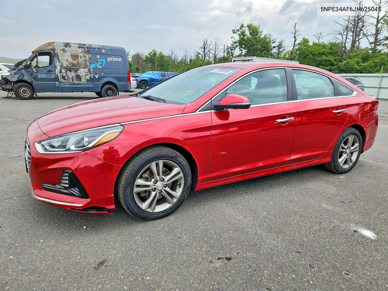 2018 Hyundai Sonata Sel VIN: 5NPE34AF6JH625045 Lot: 61780706