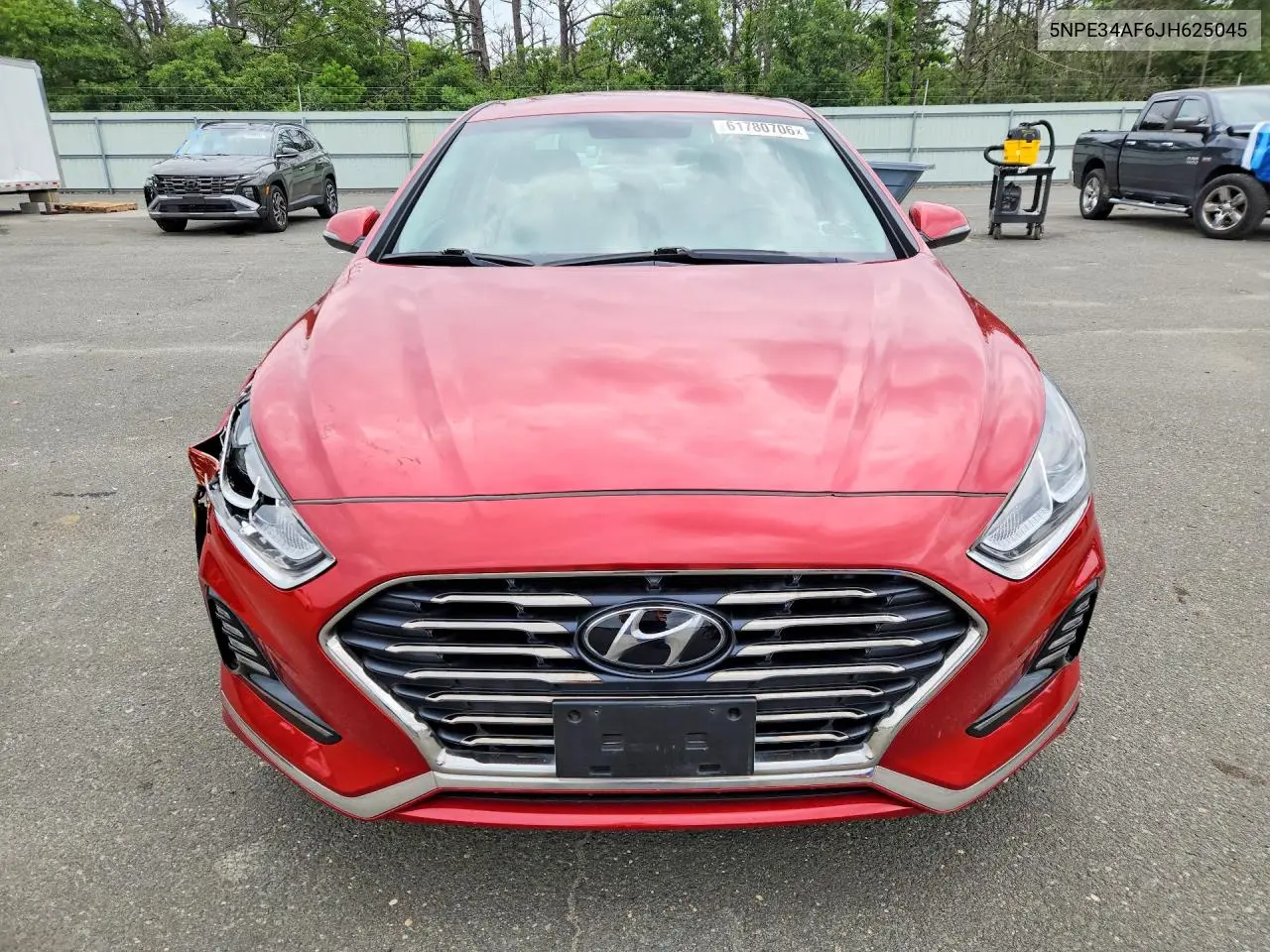 2018 Hyundai Sonata Sel VIN: 5NPE34AF6JH625045 Lot: 61780706
