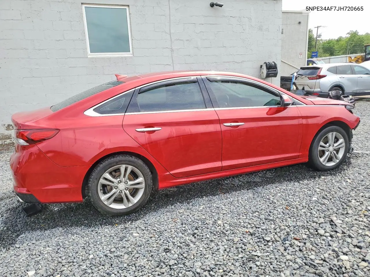 2018 Hyundai Sonata Limited VIN: 5NPE34AF7JH720665 Lot: 61856146