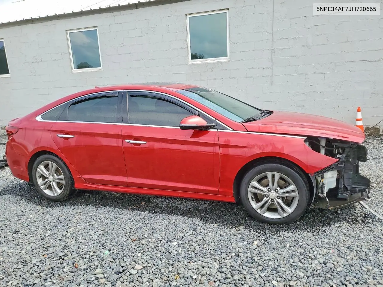 2018 Hyundai Sonata Limited VIN: 5NPE34AF7JH720665 Lot: 61856146