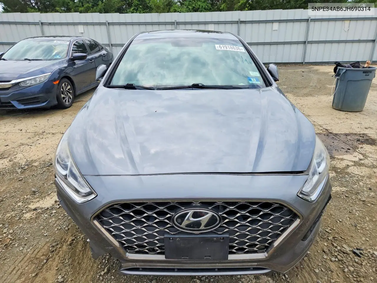 2018 Hyundai Sonata Sport 2.0T VIN: 5NPE34AB6JH690314 Lot: 61918636