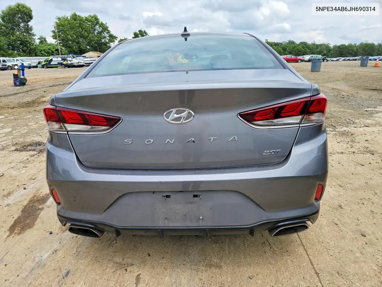 2018 Hyundai Sonata Sport 2.0T VIN: 5NPE34AB6JH690314 Lot: 61918636