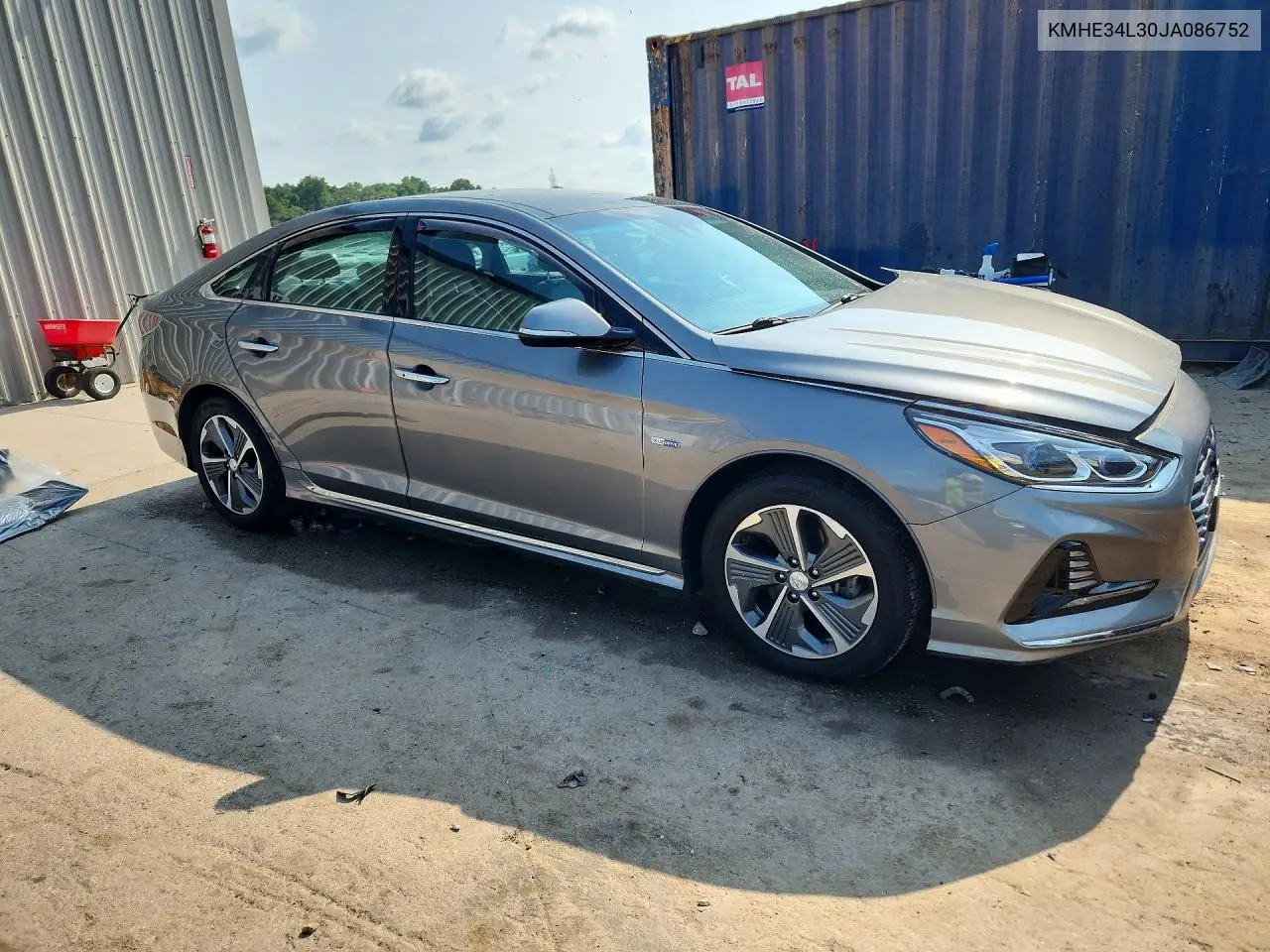 2018 Hyundai Sonata VIN: KMHE34L30JA086752 Lot: 61932196