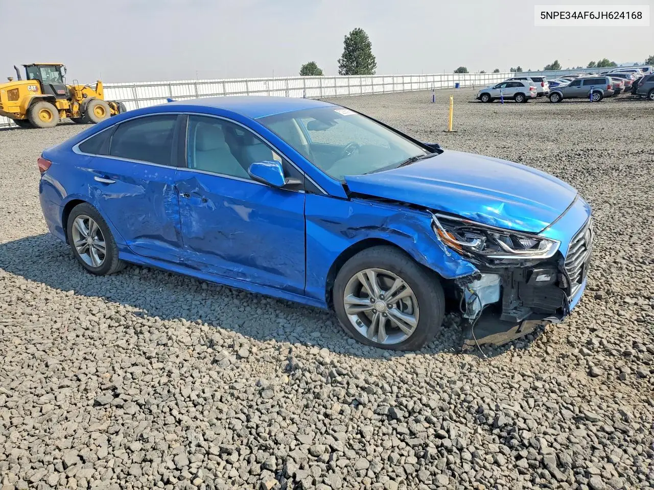 2018 Hyundai Sonata Sel VIN: 5NPE34AF6JH624168 Lot: 62265906