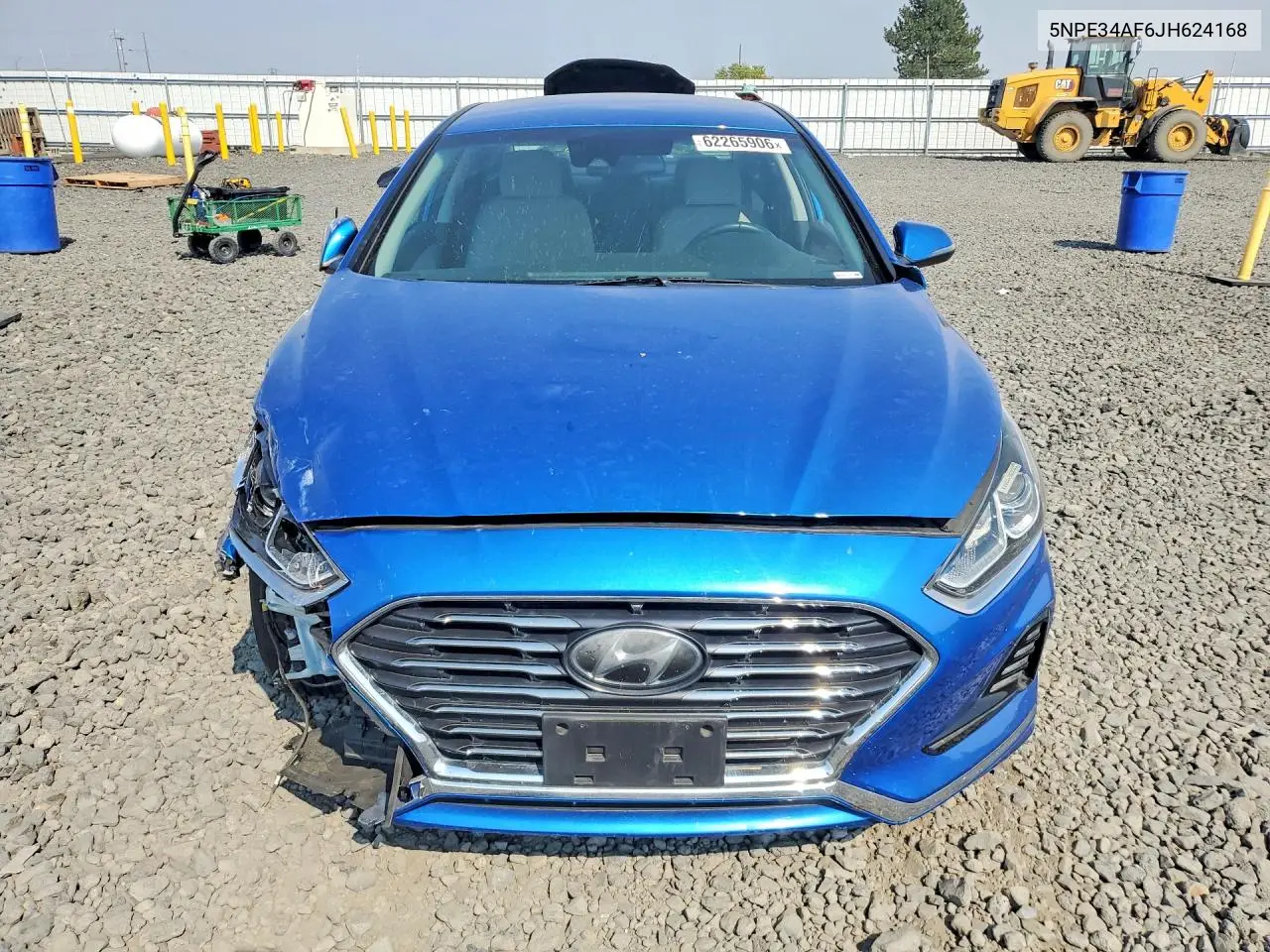 2018 Hyundai Sonata Sel VIN: 5NPE34AF6JH624168 Lot: 62265906