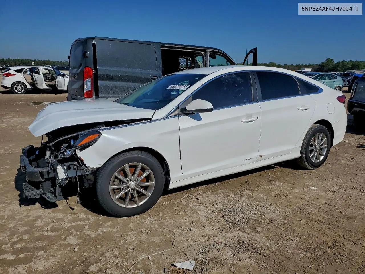5NPE24AF4JH700411 2018 Hyundai Sonata Se