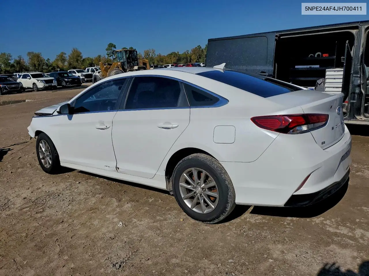 5NPE24AF4JH700411 2018 Hyundai Sonata Se