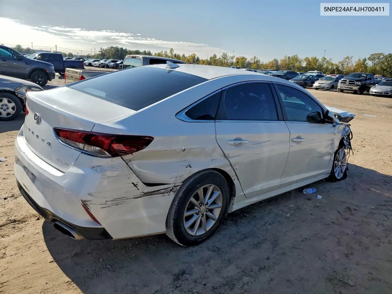 5NPE24AF4JH700411 2018 Hyundai Sonata Se