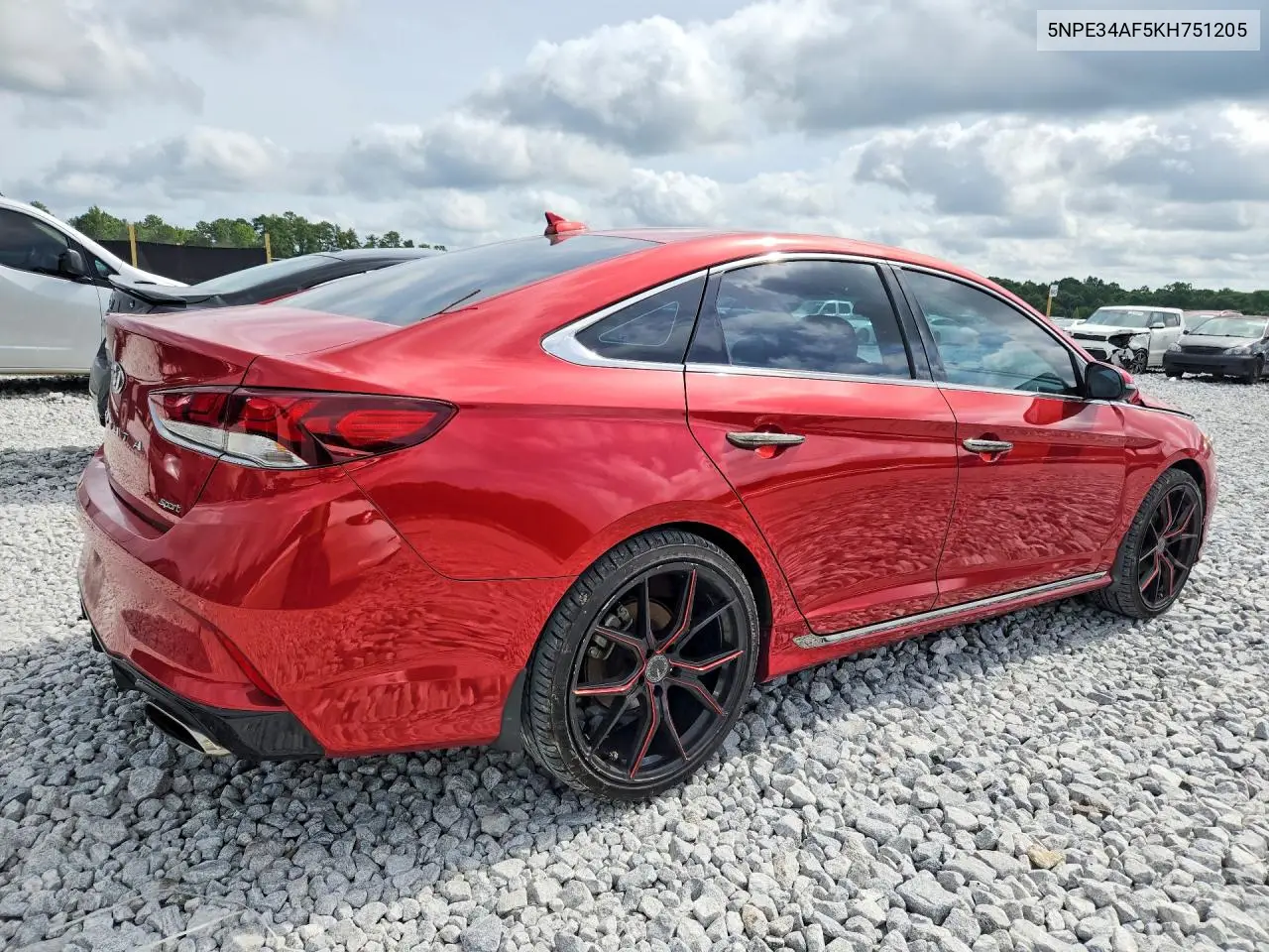 2019 Hyundai Sonata Sport VIN: 5NPE34AF5KH751205 Lot: 56577356