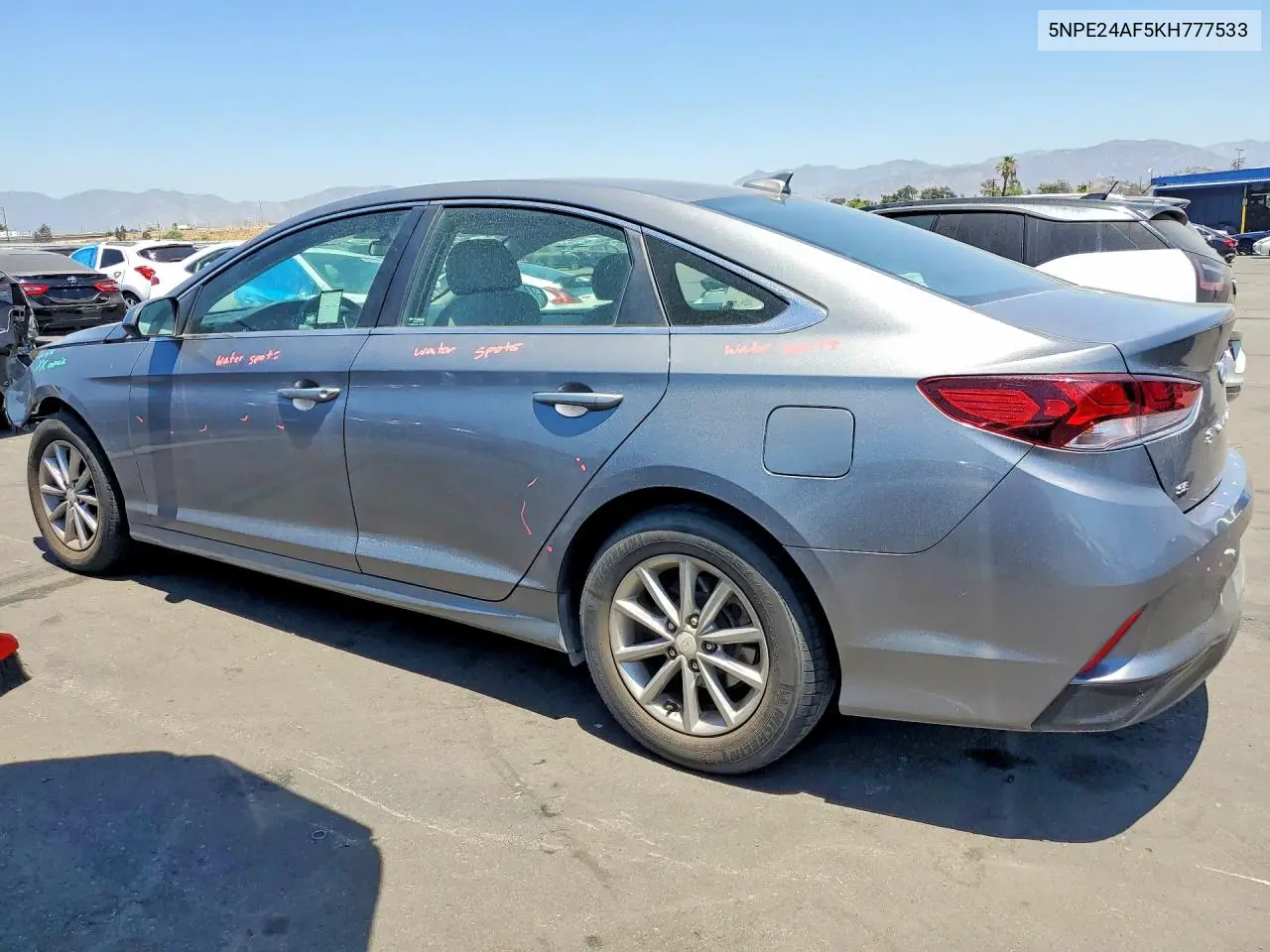 2019 Hyundai Sonata Se VIN: 5NPE24AF5KH777533 Lot: 59852806