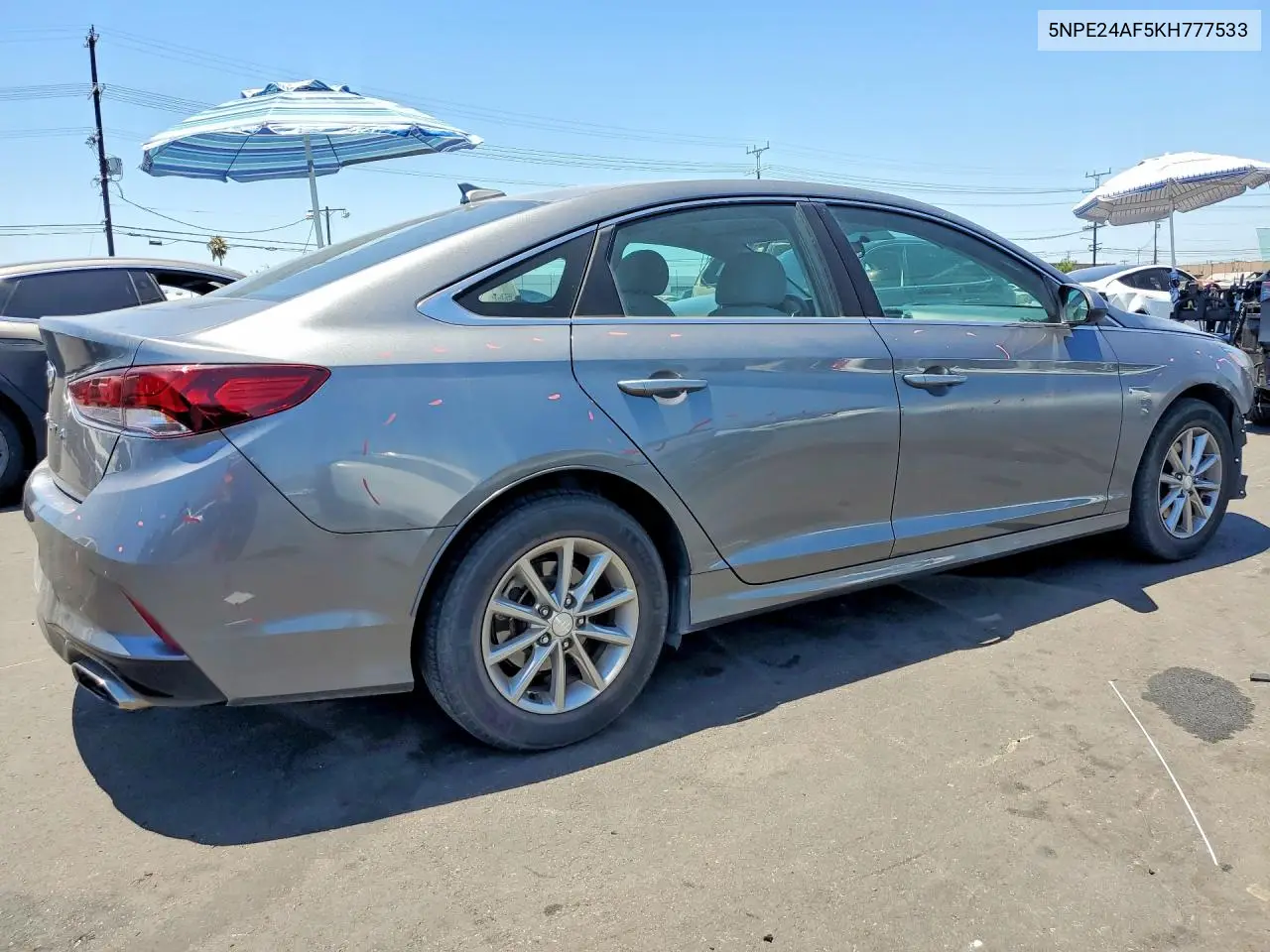 2019 Hyundai Sonata Se VIN: 5NPE24AF5KH777533 Lot: 59852806