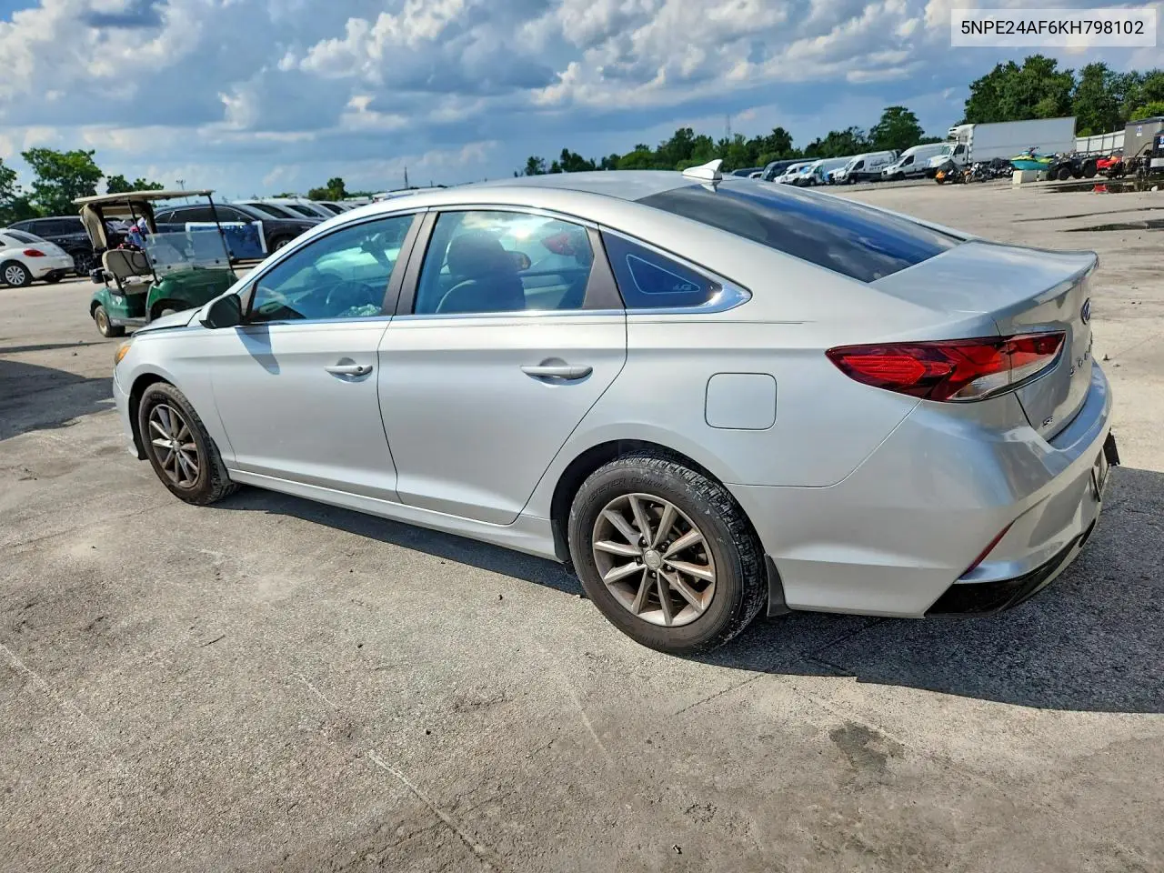 2019 Hyundai Sonata Se VIN: 5NPE24AF6KH798102 Lot: 60361736