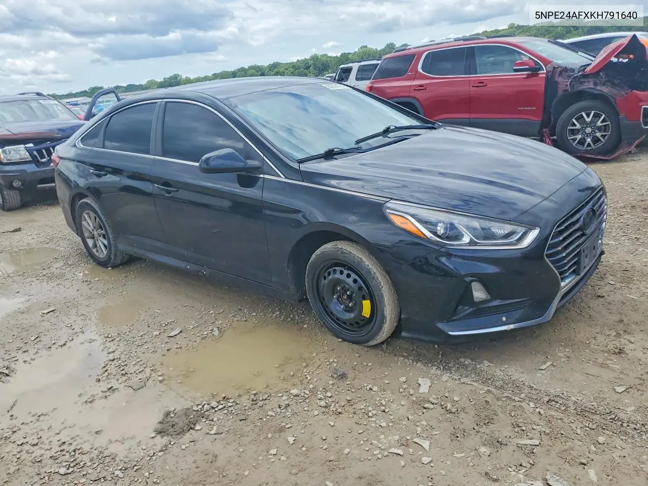 2019 Hyundai Sonata Se VIN: 5NPE24AFXKH791640 Lot: 60374776